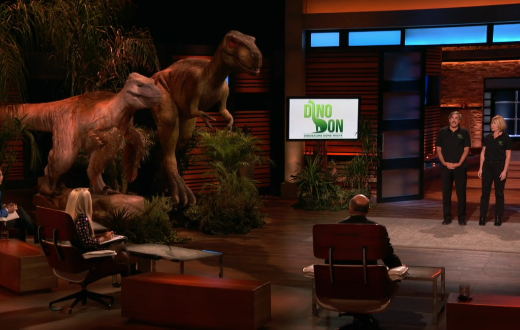 founders of dino don pitching on shark tank