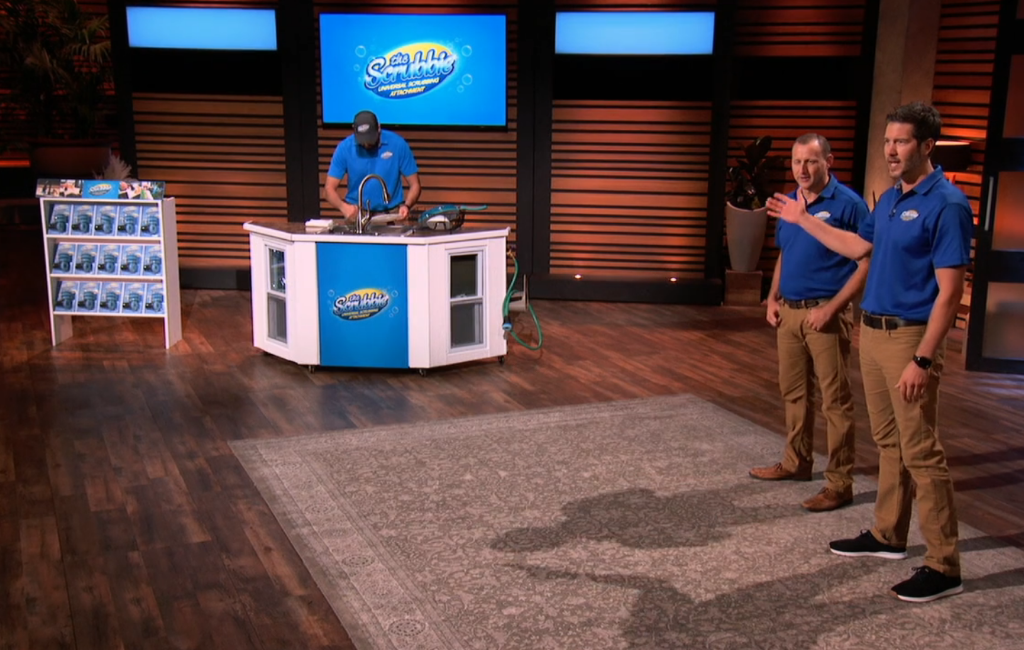 founders of the scrubbie pitching on shark tank