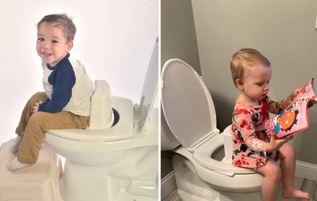 kids using super potty trainer