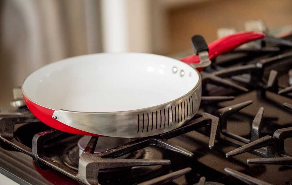 pan on cooker