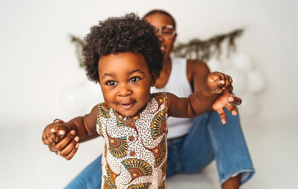 baby learning to walk