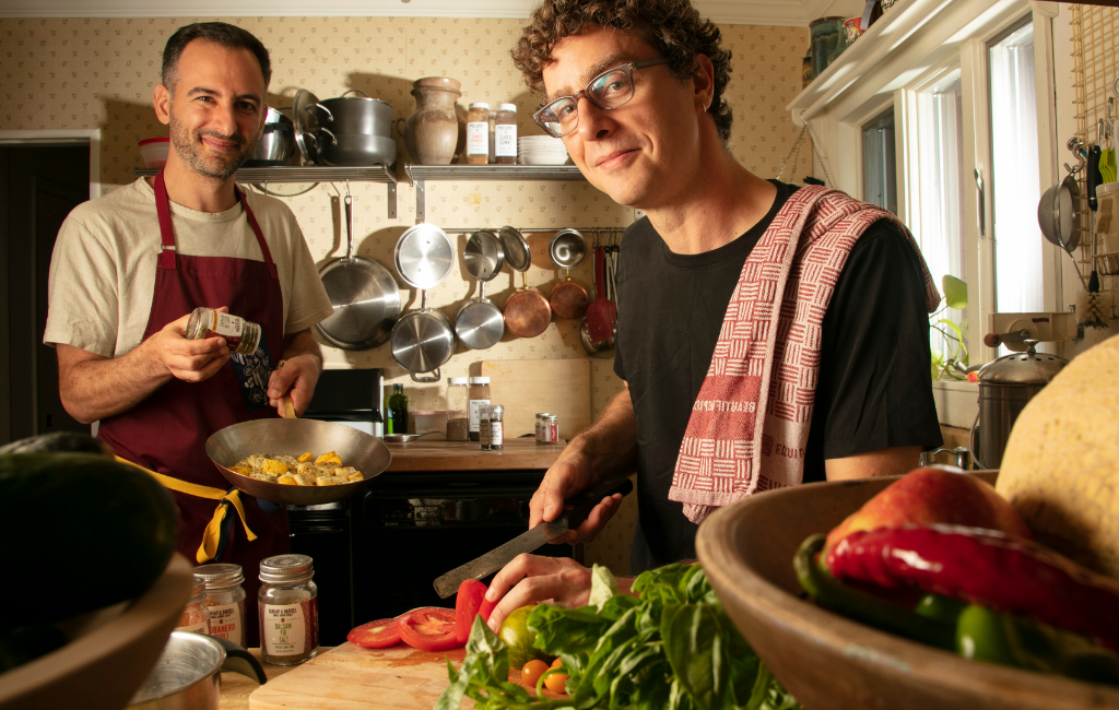 cooking using burlap and barrel spices