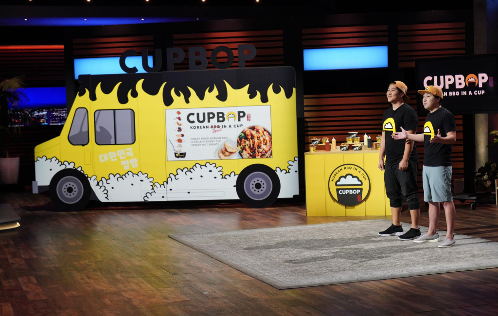 cupbop founders on set