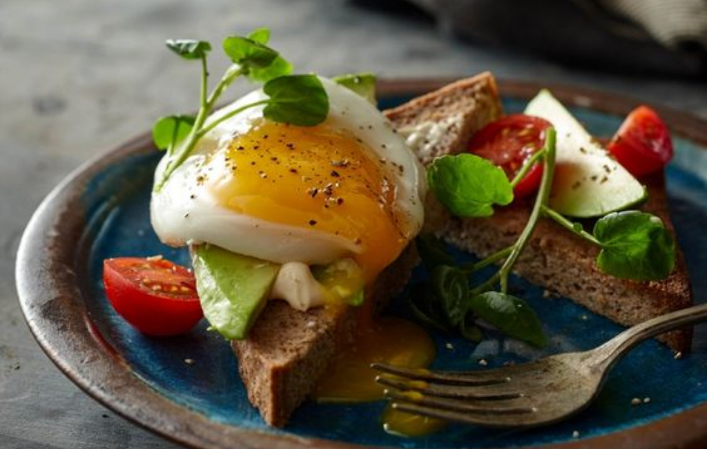 eggs and bread