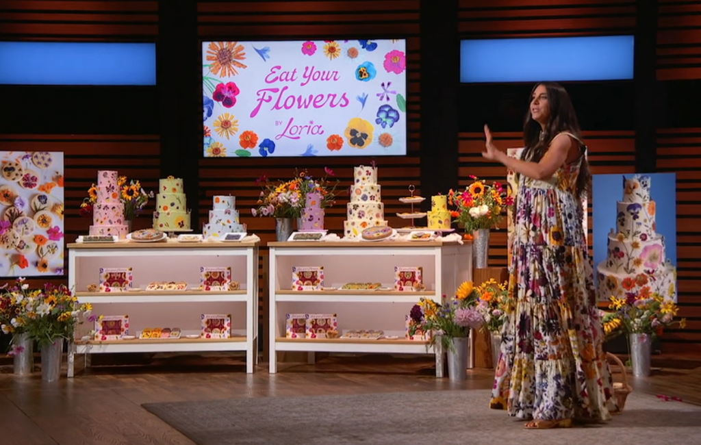 founder of eat your flowers on shark tank