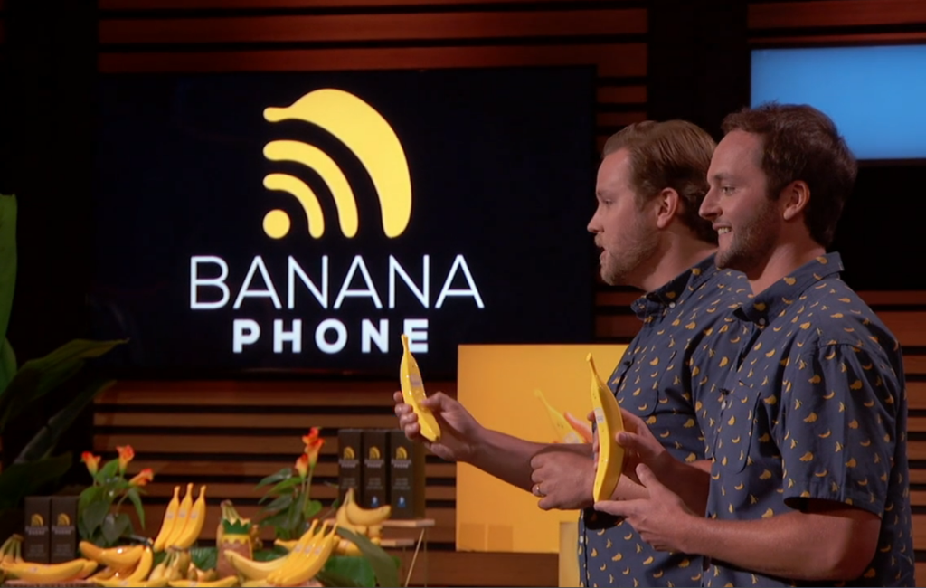 founders of banana phone pitching on shark tank season 14