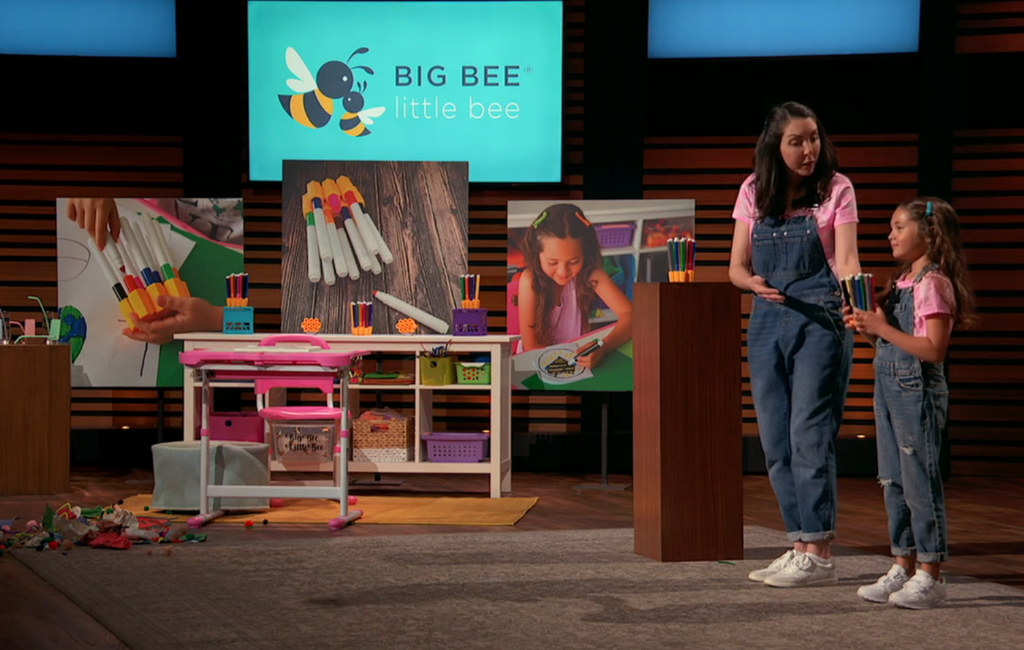 founders of big bee little bee product pitching on shark tank season 14