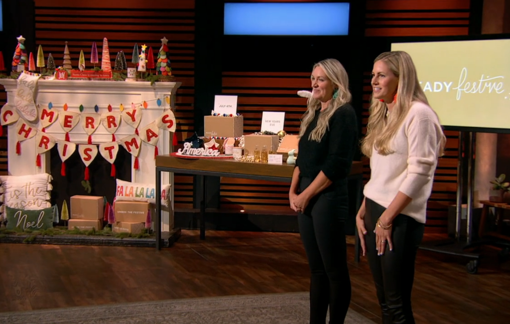 founders of ready festive pitching on shark tank season 14