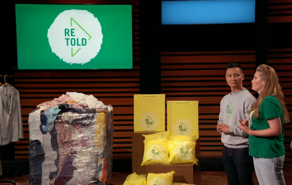 founders of retold recycling on shark tank