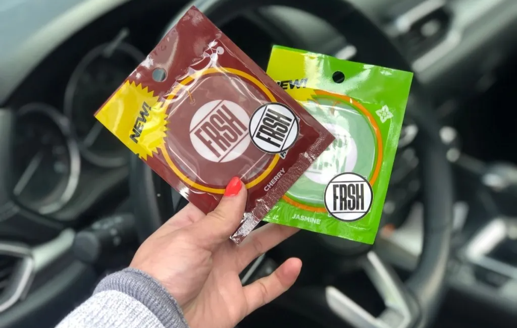 using frsh car air freshener