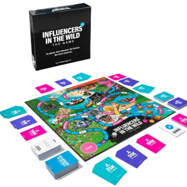 influencers in the wild board game