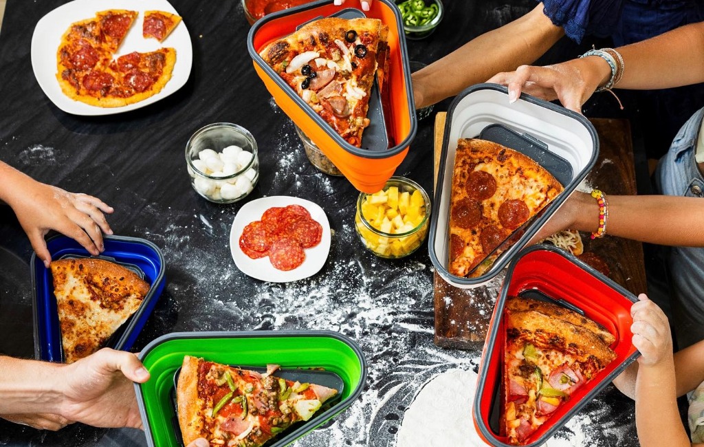 pizza pack collapsible pizza container