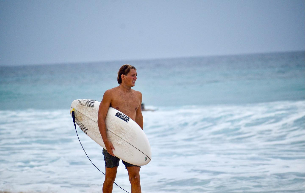 surfer with surfboard