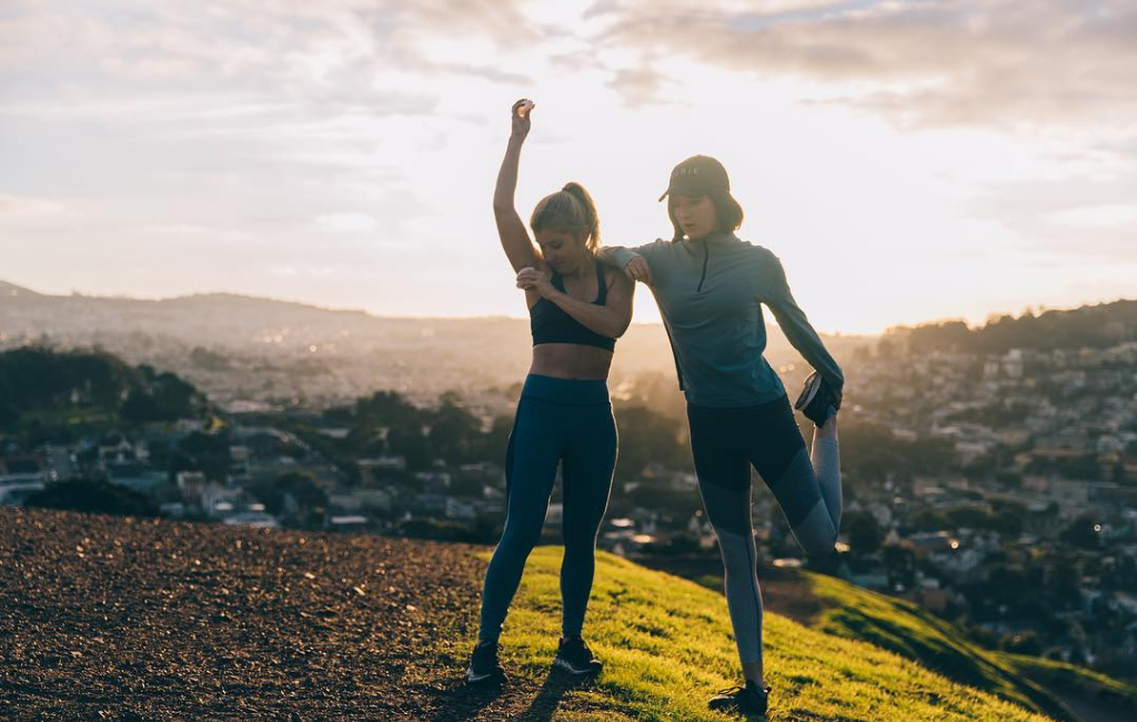 using deodorant on trail