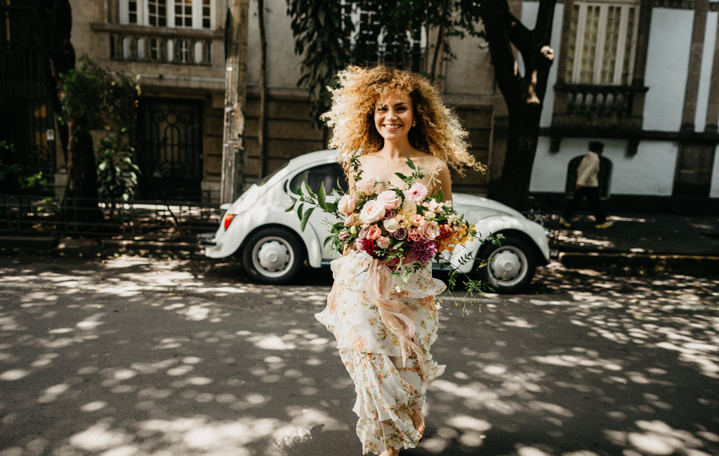 women with flowers