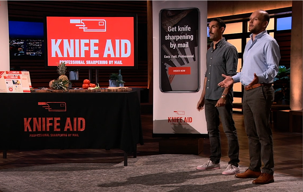 founders of knife aid at shark tank