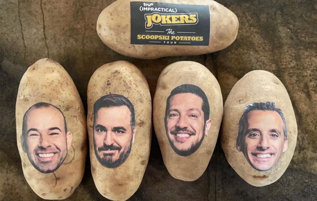 people faces on potatoes