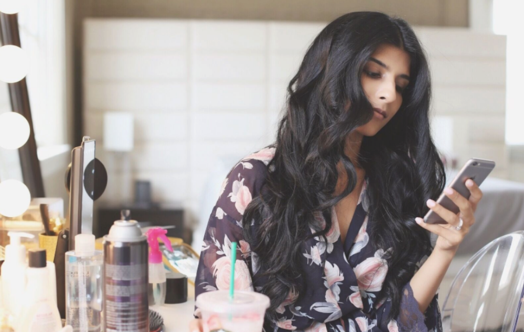 woman with stylish hair