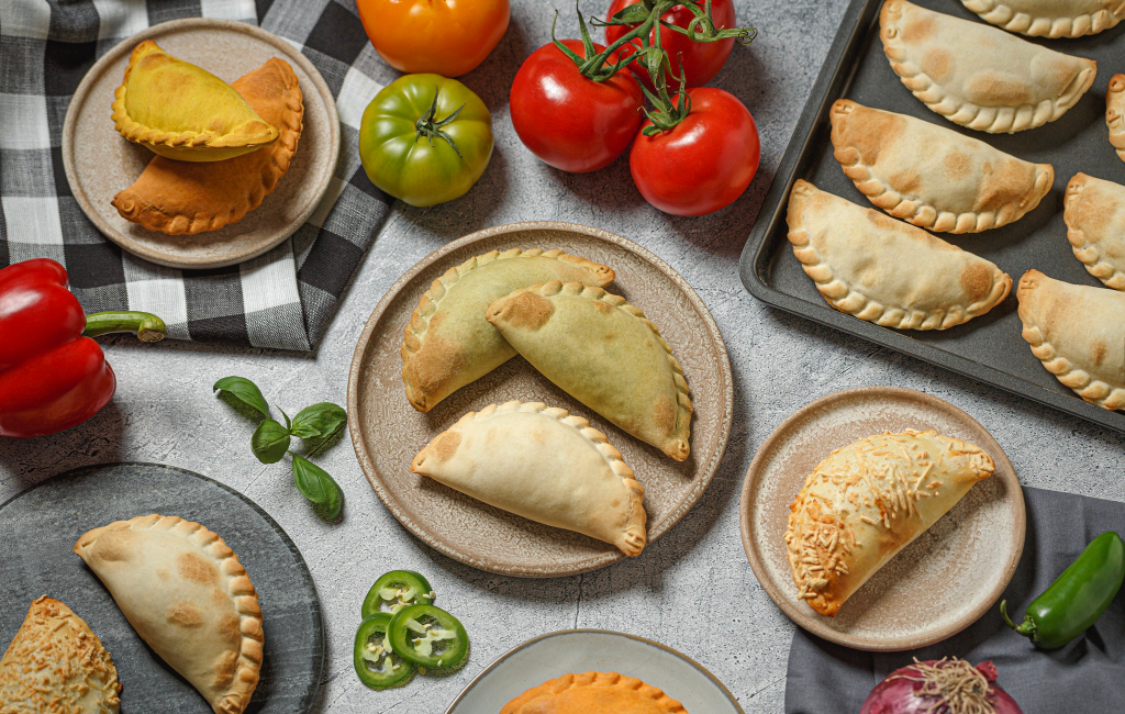 Tomatoes and empanadas