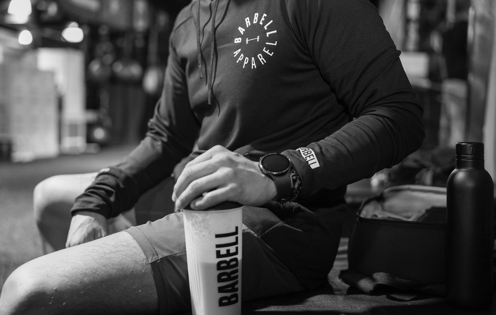 man ready for workout