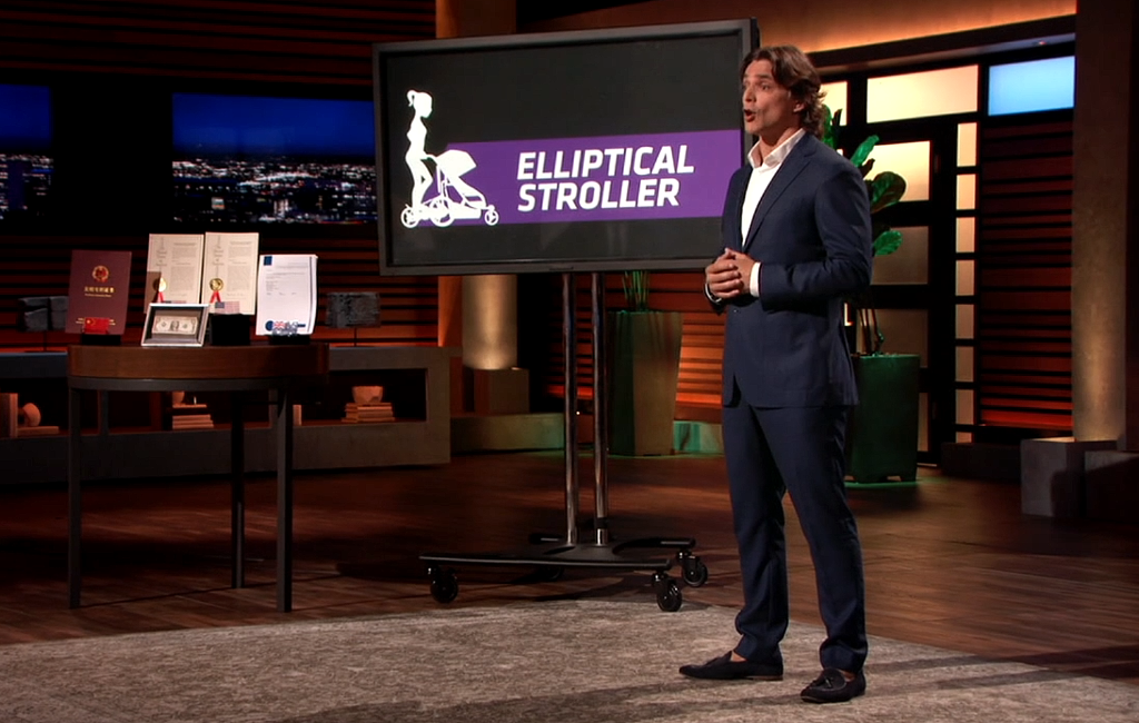 founder-of-elliptical-stroller-pitching-on-shark-tank