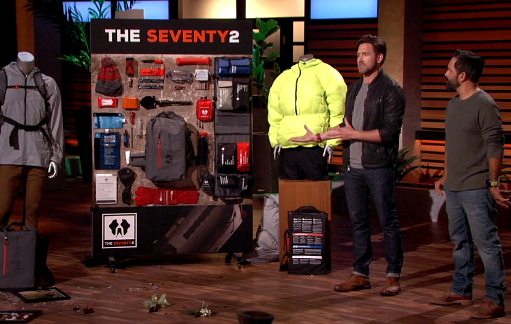 founders-of-the-seventy2-survival-system-pitching-on-shark-tank