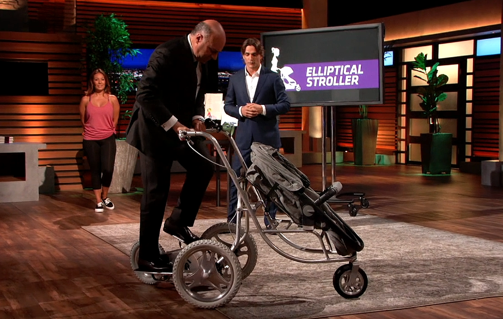 kevin-testing-out-elliptical-stroller