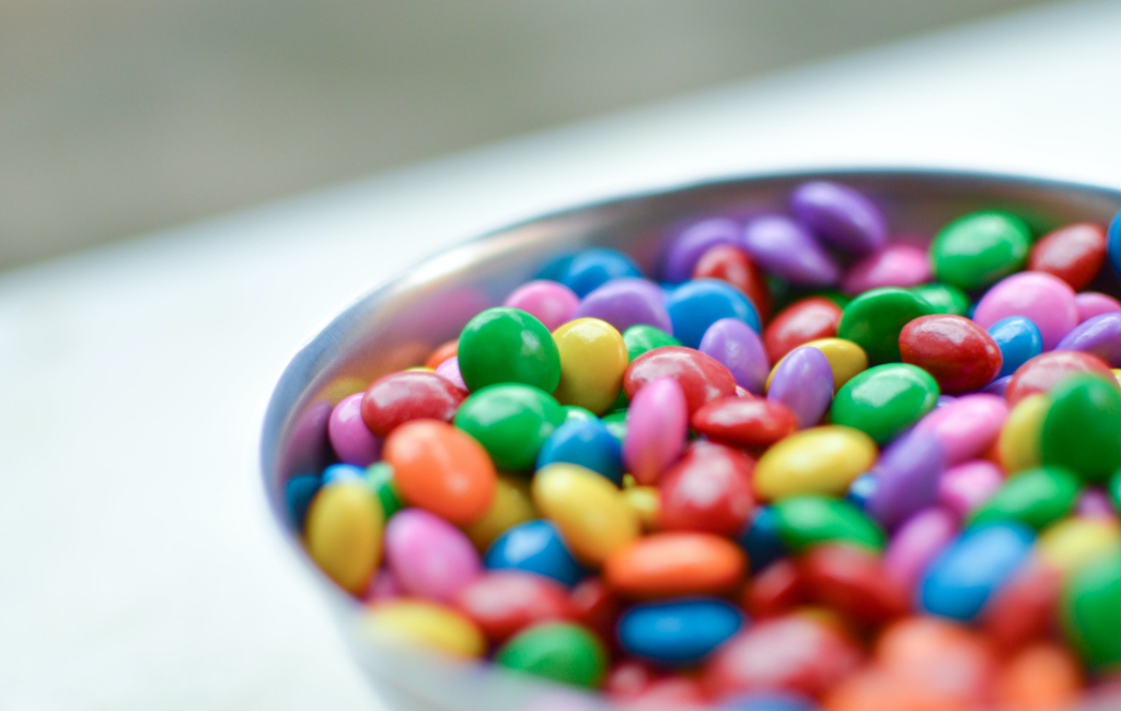 Colourful bonbons