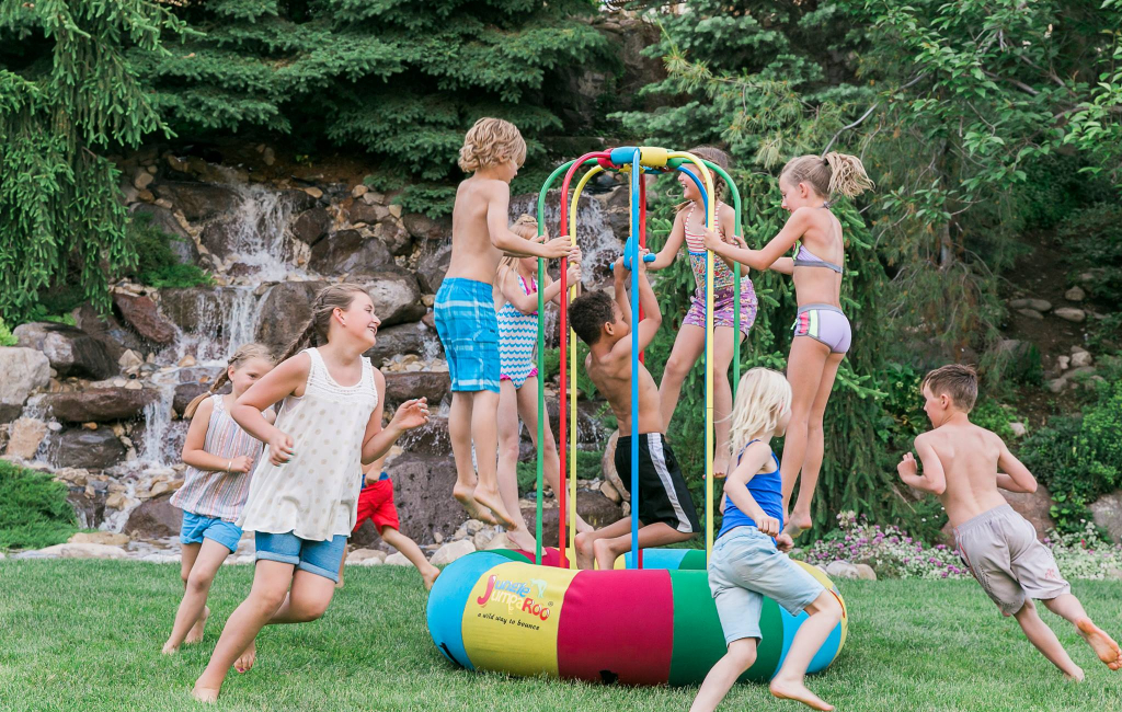 kids playing outside