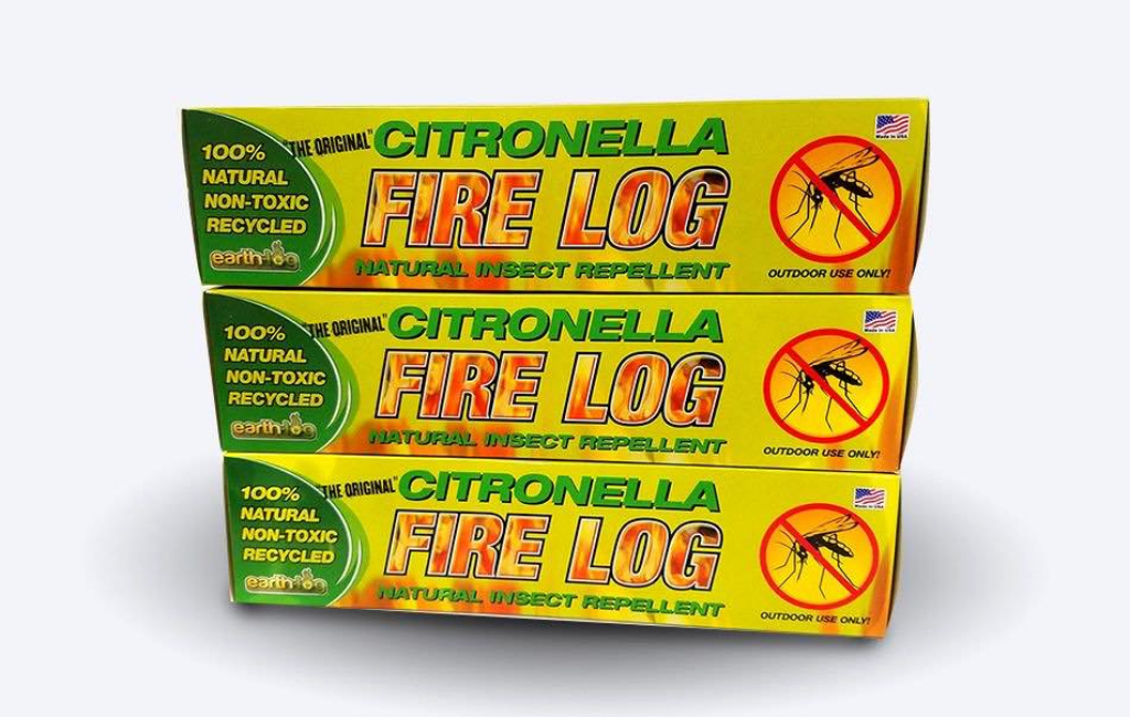 citronella fire log