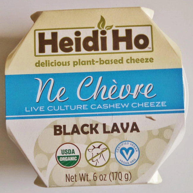 Black lava cheese