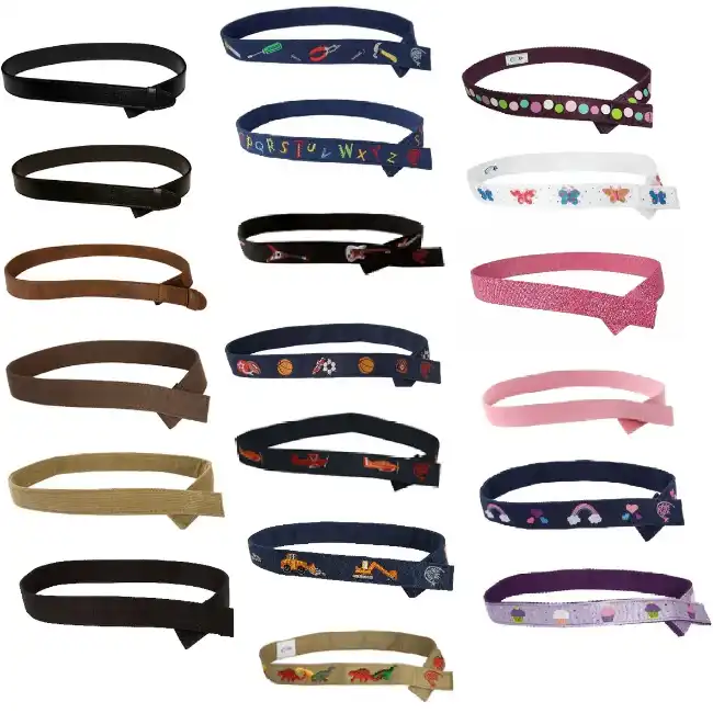 colourful belts for kids