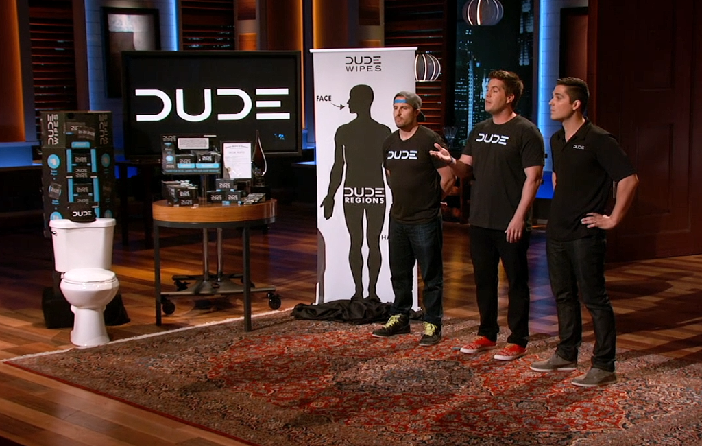 founders-of-dude-wipes-pitching-on-shark-tank