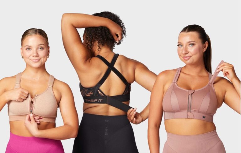 women-wearing-shefit-adjustable-sports-bra