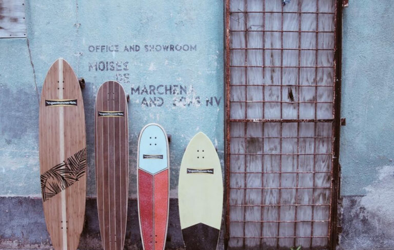 hamboards-on-wall