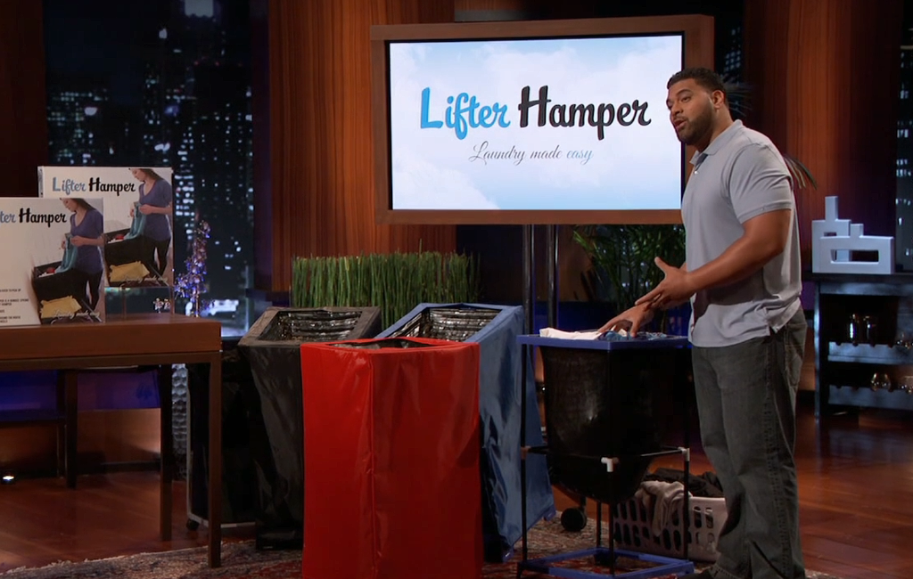 founder-of-lifter-hamper-pitching-on-shark-tank