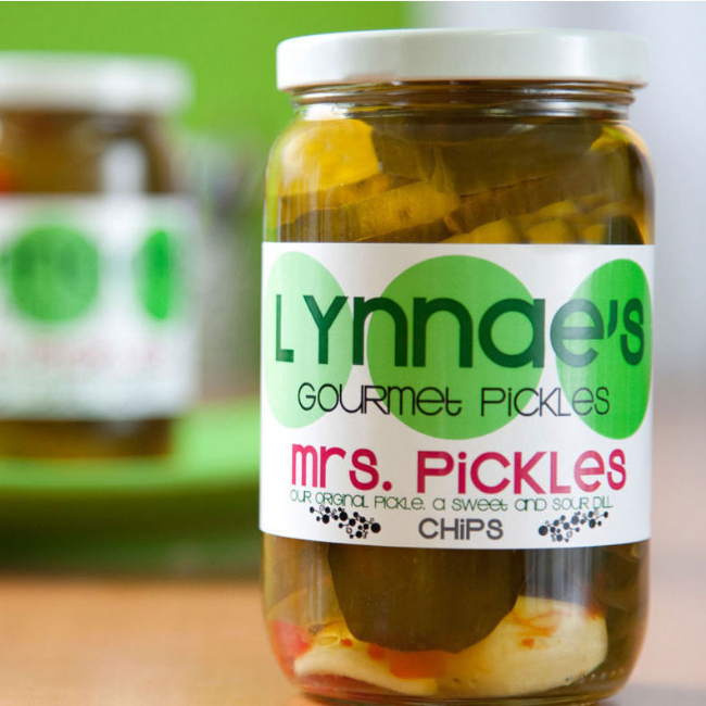 gourmet pickles jar