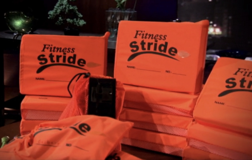 fitness stride shark tank